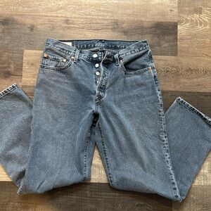 Levi's 501 30x30 Button Fly Straight Denim Jeans Size 30